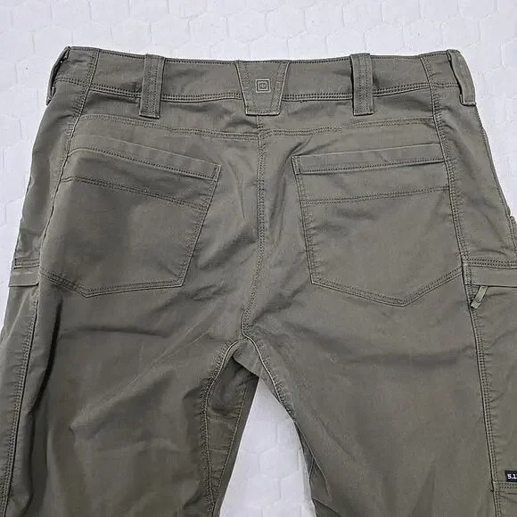 5.11 Tactical Women's Apex Cargo Pants Ranger Green Sz 14 Hiking Outdoor 64446 - Picture 6 of 14